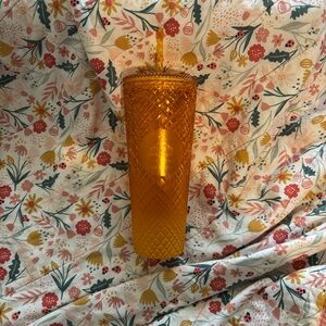 Venti Starbucks Orange Tumbler